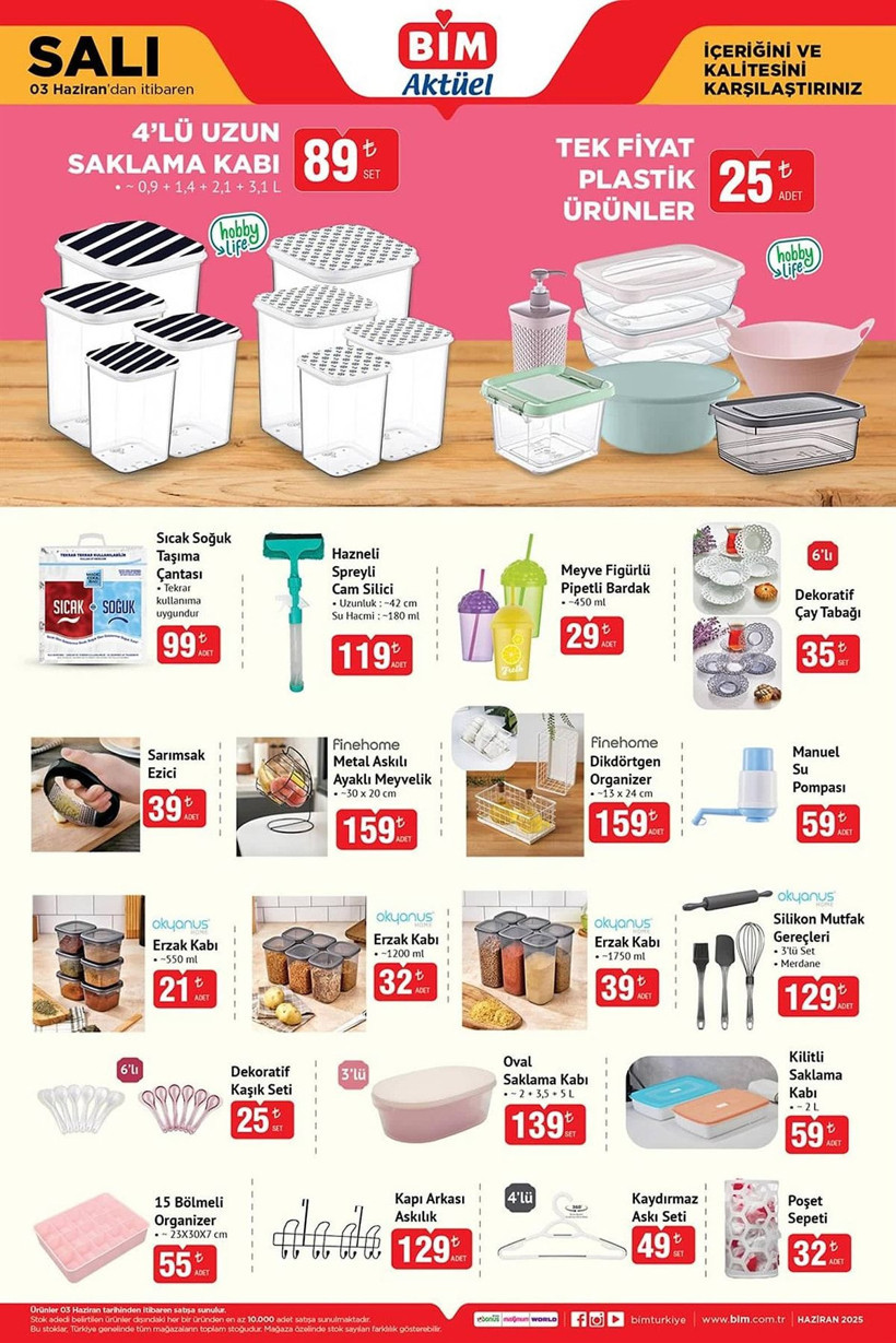 BİM 3 HAZİRAN 2025 AKTÜEL KATALOĞU: BİM'e klima geliyor! - Resim: 7