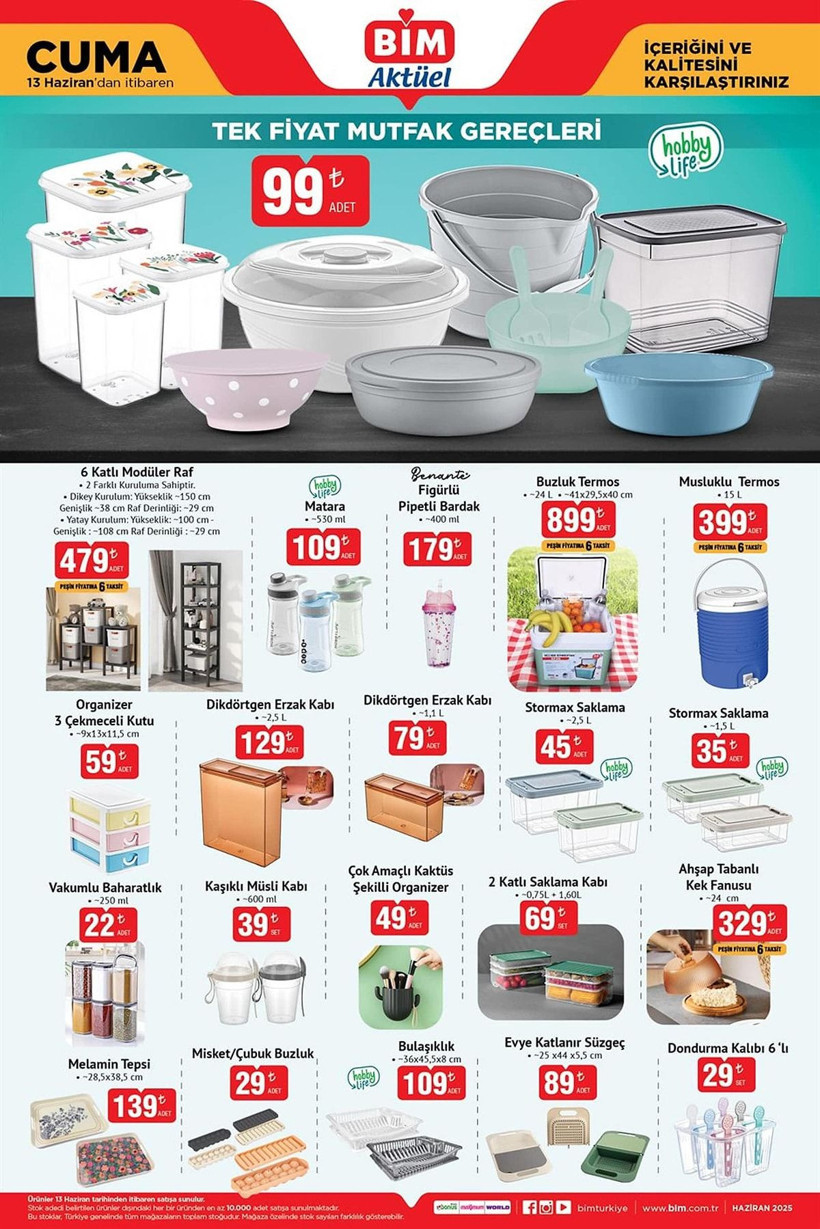BİM 13 HAZİRAN 2025 AKTÜEL KATALOĞU: BİM'e buz makinesi geliyor! - Resim: 6