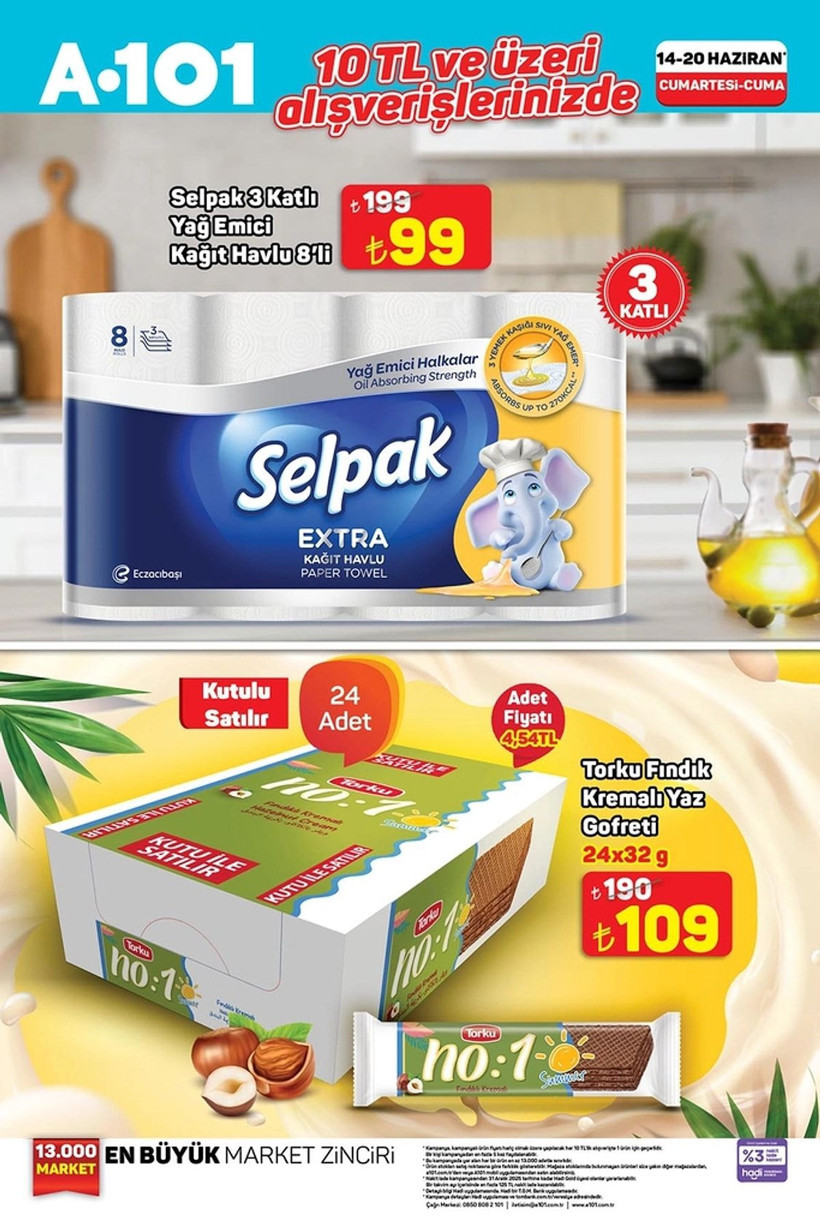 A101 14-20 HAZİRAN 2025 HAFTANIN YILDIZLARI KATALOĞU: A101'de hangi ürünler indirimde? - Resim: 4
