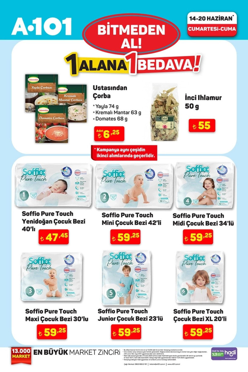A101 14-20 HAZİRAN 2025 HAFTANIN YILDIZLARI KATALOĞU: A101'de hangi ürünler indirimde? - Resim: 6