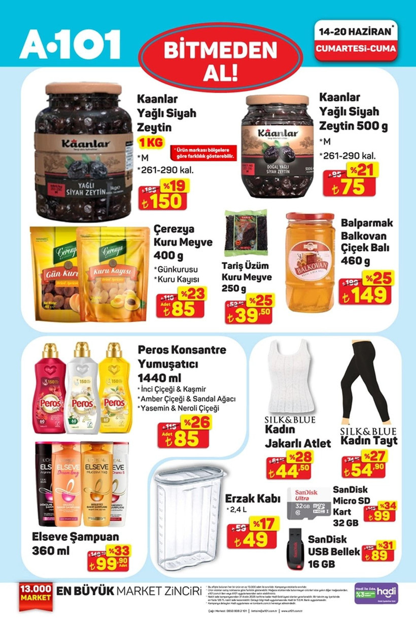 A101 14-20 HAZİRAN 2025 HAFTANIN YILDIZLARI KATALOĞU: A101'de hangi ürünler indirimde? - Resim: 7