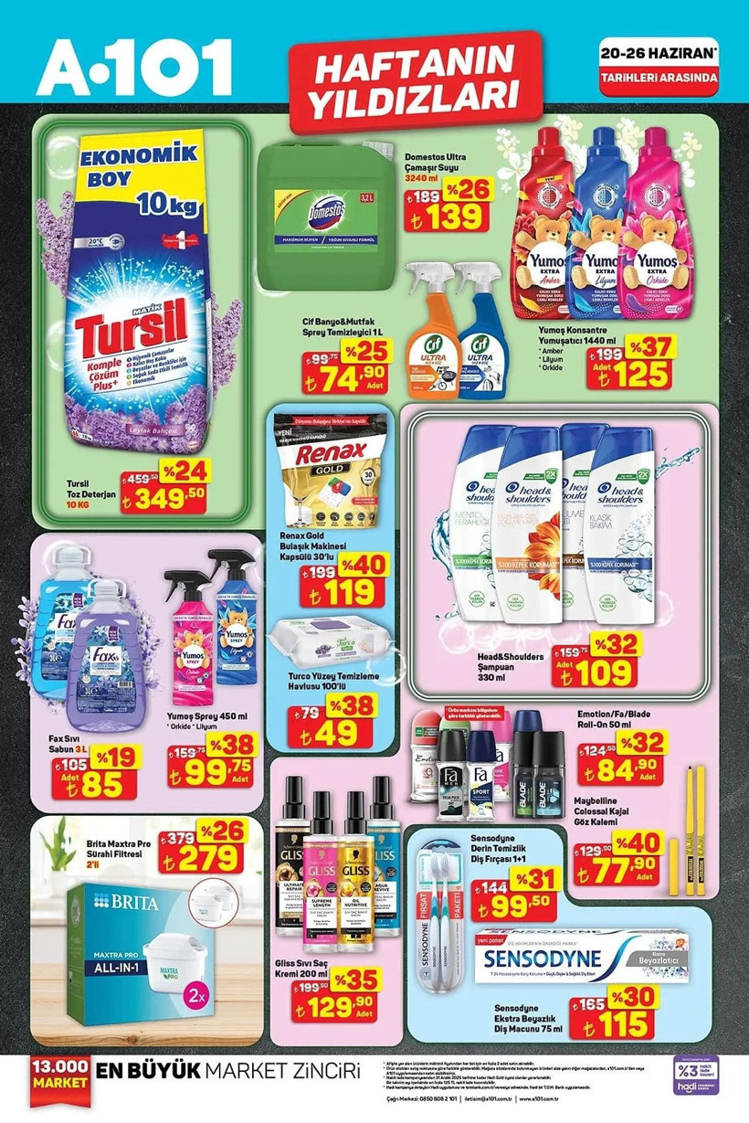 A101 20-26 HAZİRAN 2025 ALDIN ALDIN KATALOĞU: A101'e dondurma makinesi geliyor! - Resim: 2