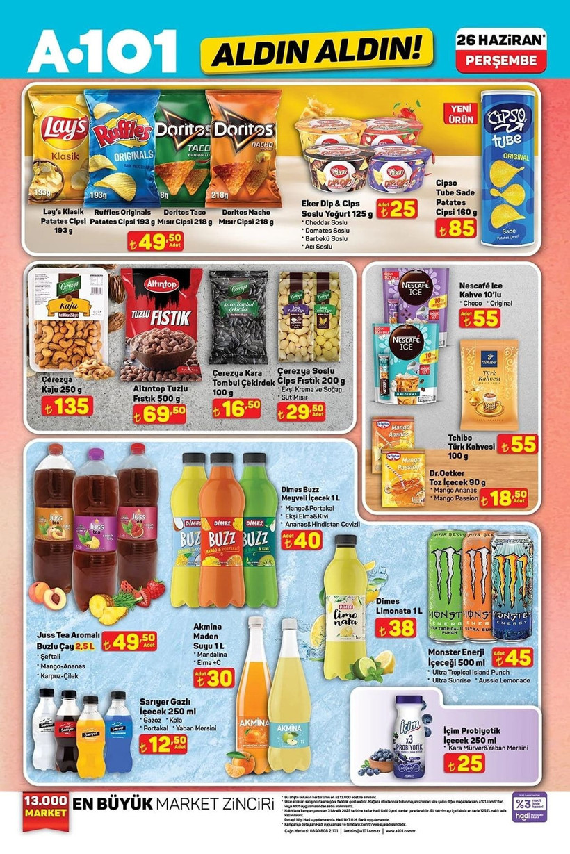A101 20-26 HAZİRAN 2025 ALDIN ALDIN KATALOĞU: A101'e dondurma makinesi geliyor! - Resim: 12