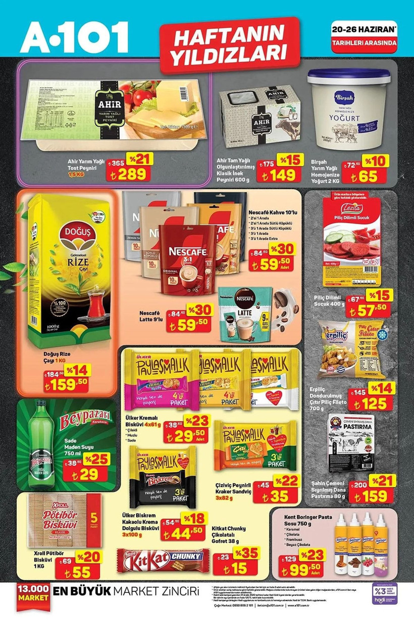 A101 20-26 HAZİRAN 2025 ALDIN ALDIN KATALOĞU: A101'e dondurma makinesi geliyor! - Resim: 3