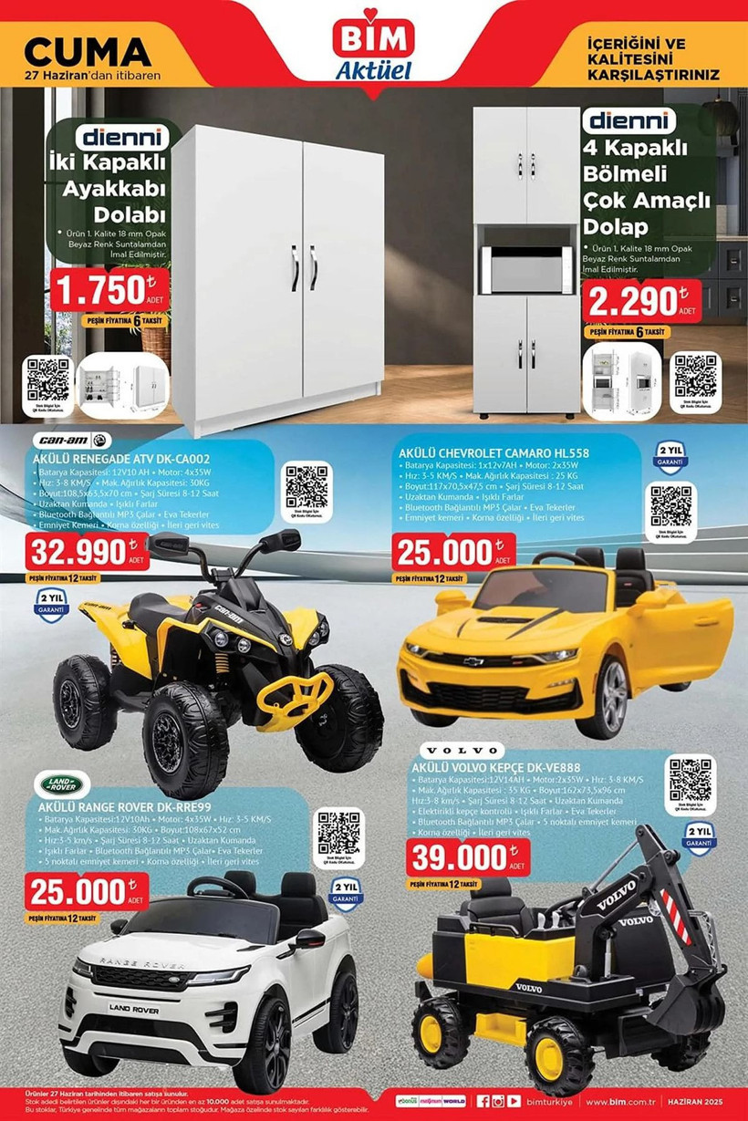 BİM 24-27 HAZİRAN 2025 AKTÜEL KATALOĞU: BİM'e klima geliyor! - Resim: 5