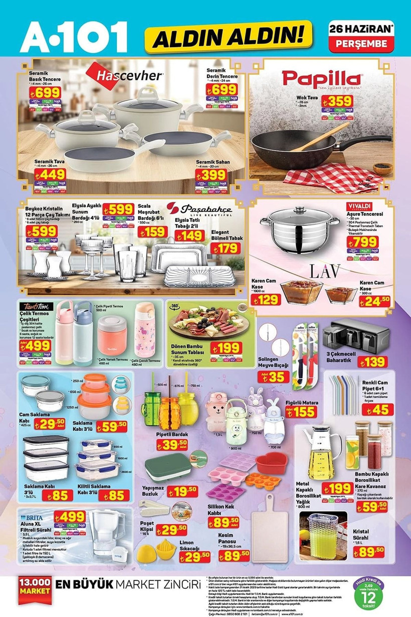 A101 20-26 HAZİRAN 2025 ALDIN ALDIN KATALOĞU: A101'e dondurma makinesi geliyor! - Resim: 8
