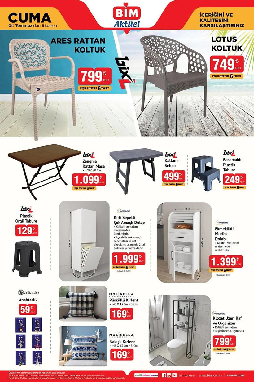 BİM 4 TEMMUZ 2025 AKTÜEL KATALOĞU: BİM'e cep telefonu geliyor! - Resim: 3