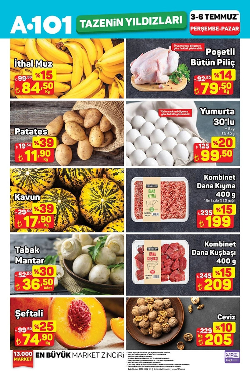 A101 4-10 TEMMUZ 2025 ALDIN ALDIN KATALOĞU: A101'de hangi ürünler indirimli? - Resim: 11