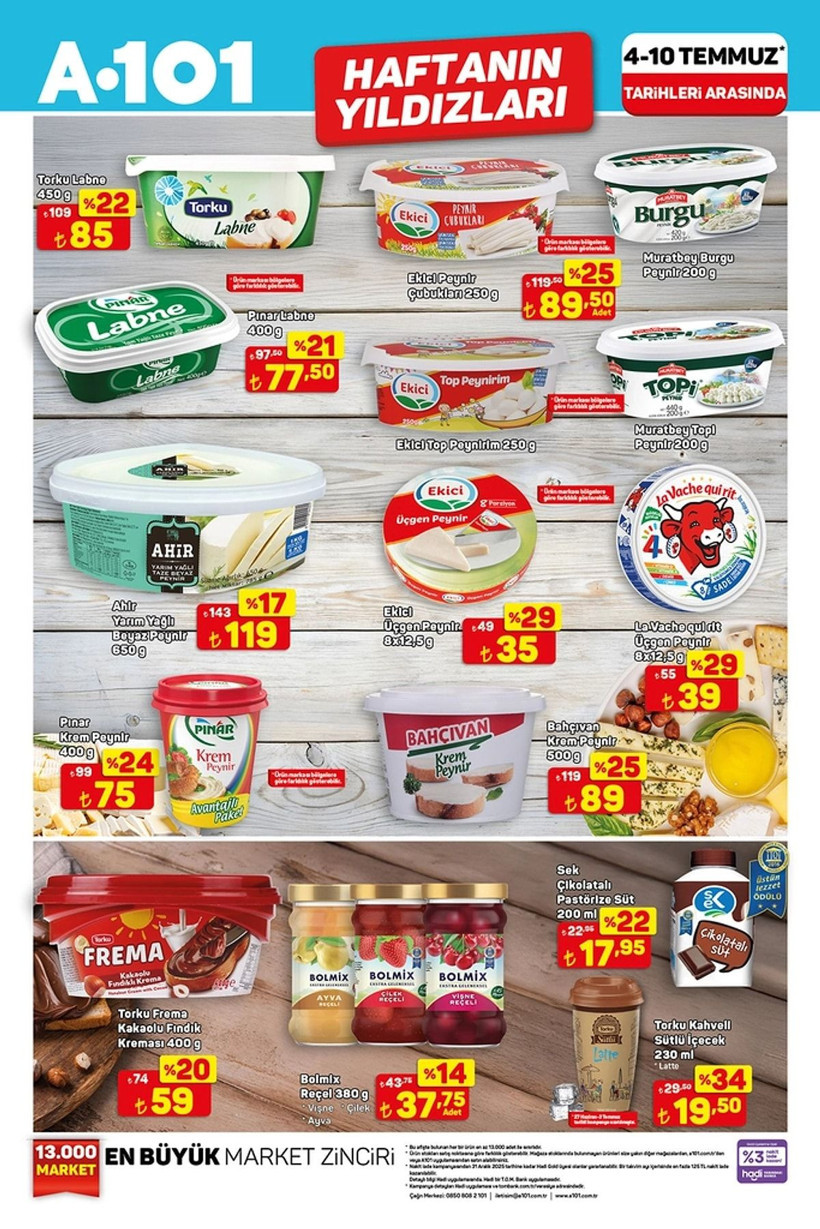 A101 4-10 TEMMUZ 2025 ALDIN ALDIN KATALOĞU: A101'de hangi ürünler indirimli? - Resim: 5