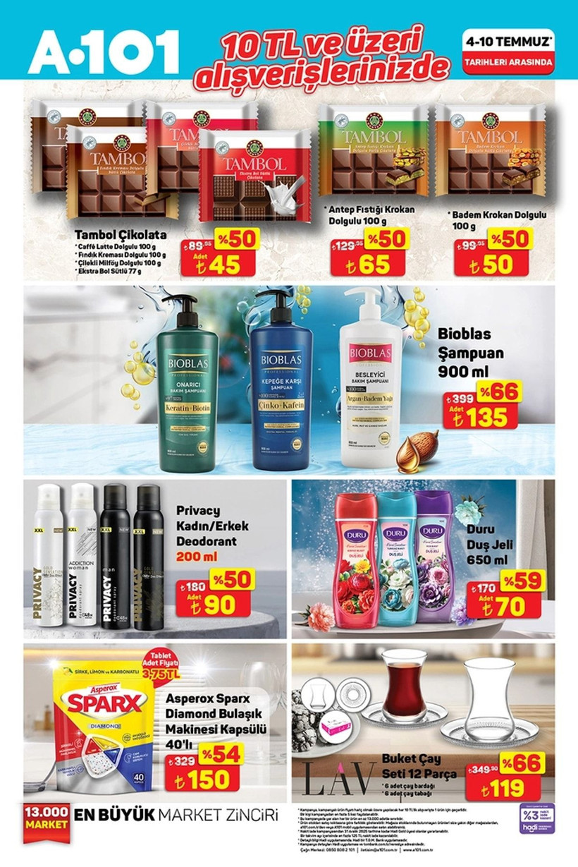 A101 4-10 TEMMUZ 2025 ALDIN ALDIN KATALOĞU: A101'de hangi ürünler indirimli? - Resim: 9