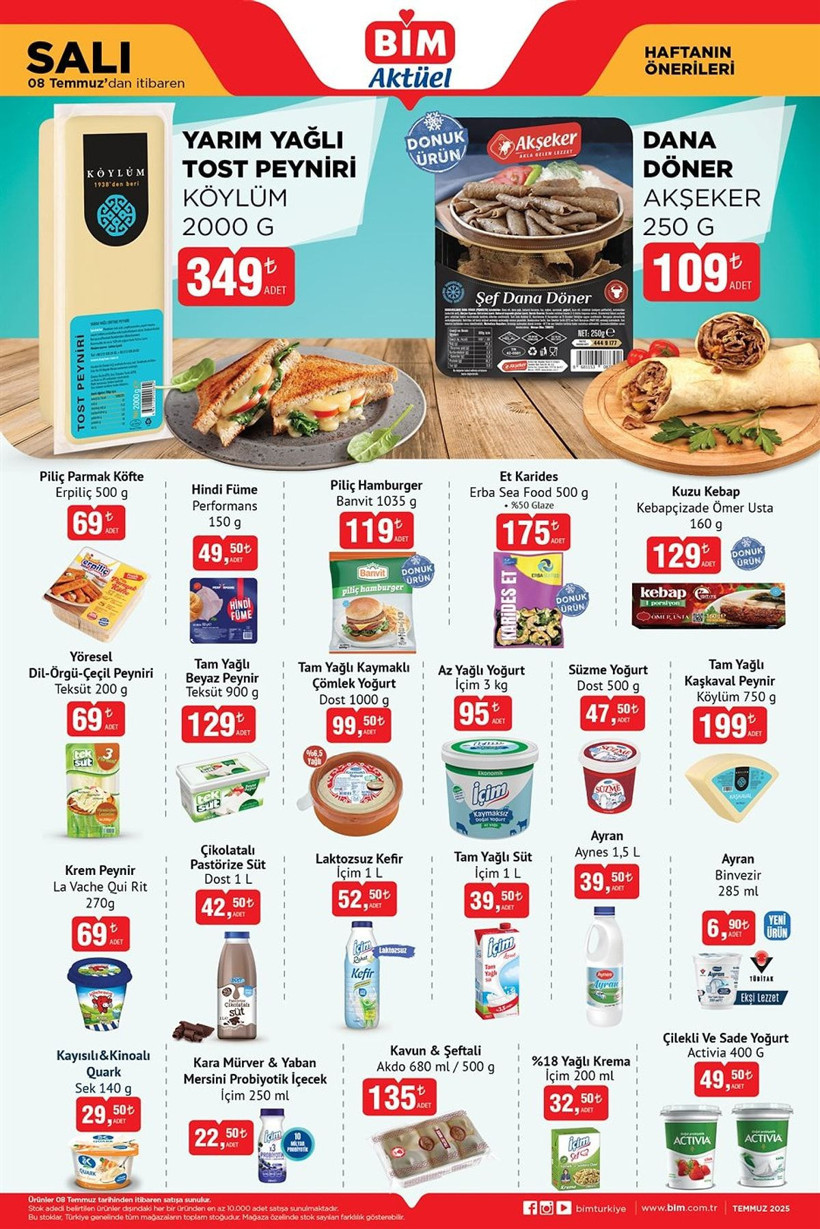 BİM 8 TEMMUZ 2025 AKTÜEL KATALOĞU: BİM'e kolajen geliyor! - Resim: 2