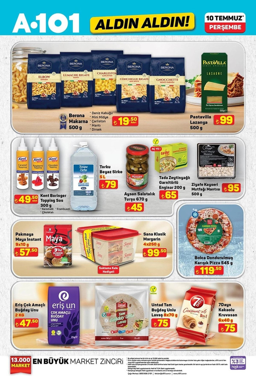 A101 KATALOĞU: Bugün (11 Temmuz 2025) A101 Aldın Aldın kampanyasında hangi ürünler var? İşte indirimli ürün listesi - Resim: 11