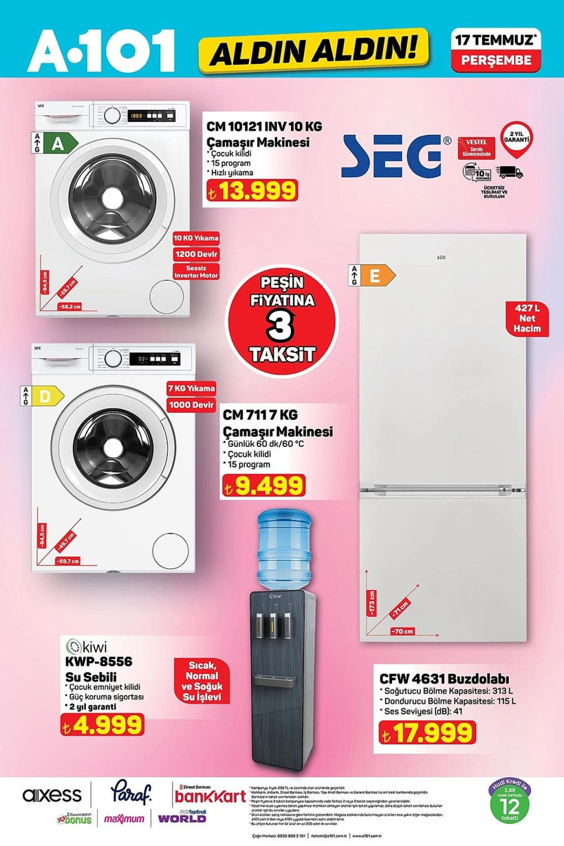 A101 11-17 TEMMUZ 2025 ALDIN ALDIN KATALOĞU: A101'e elektrikli moped geliyor! - Resim: 9