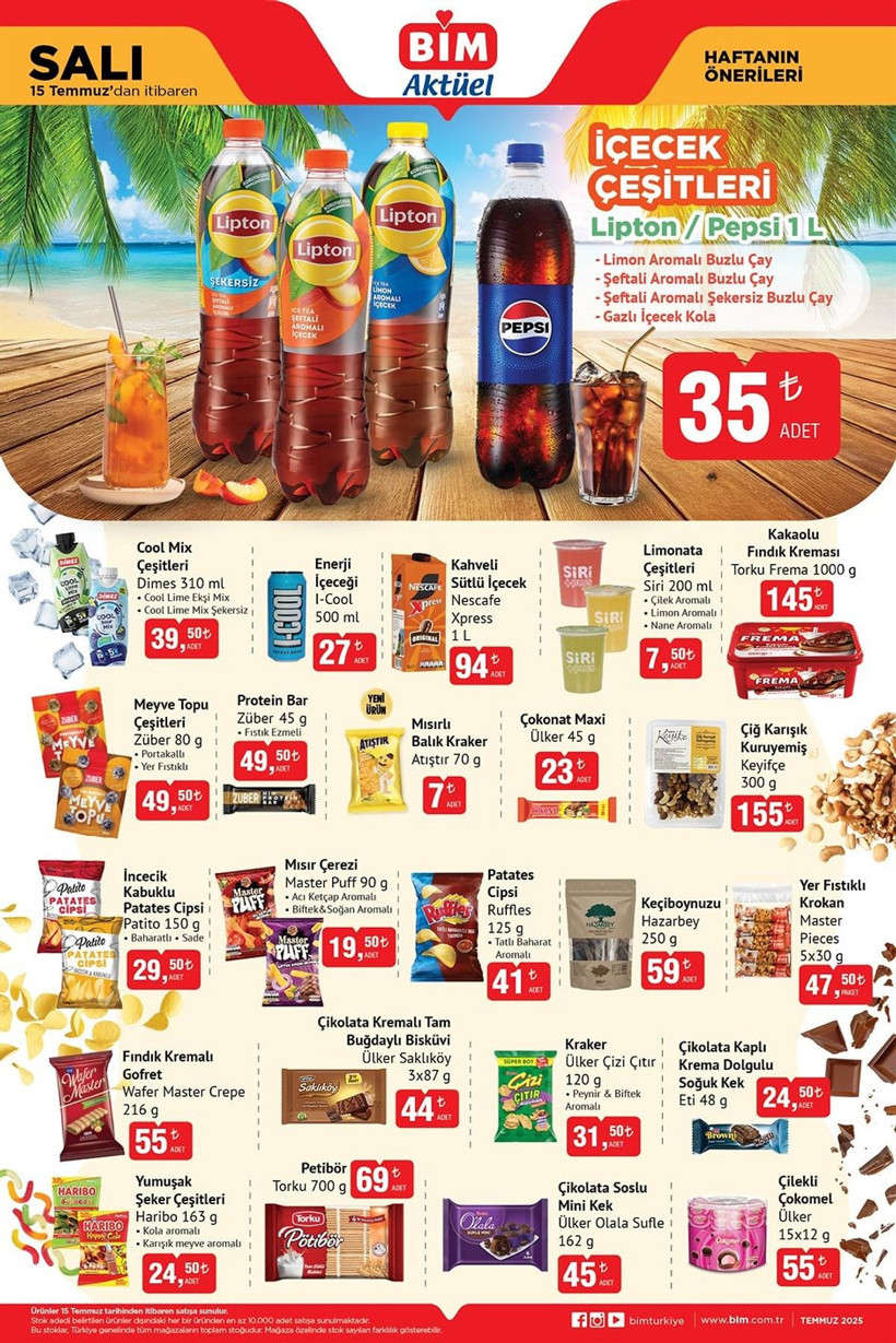 BİM 15 TEMMUZ 2025 AKTÜEL KATALOĞU: BİM'de hangi ürünler indirimli? - Resim: 2
