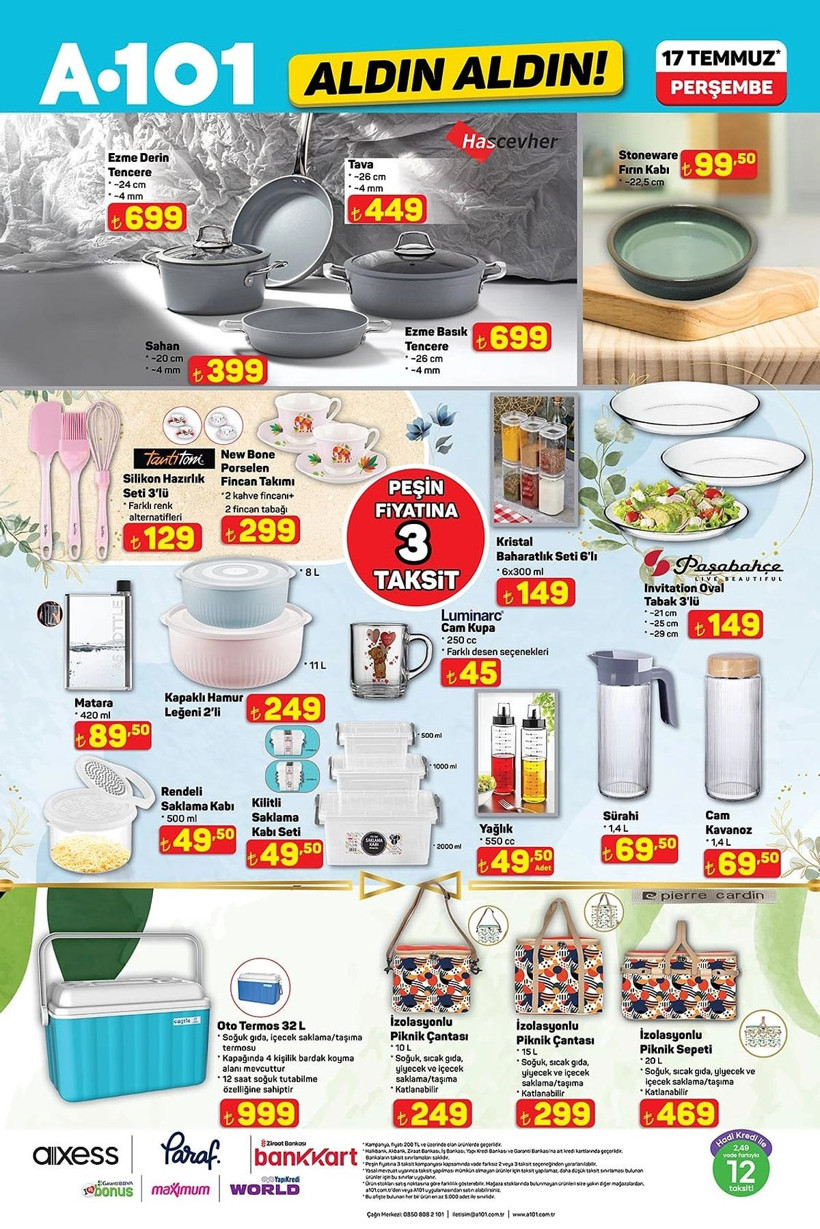 A101 17 TEMMUZ 2025 AKTÜEL KATALOĞU: A101'e masaüstü fan geliyor! - Resim: 6