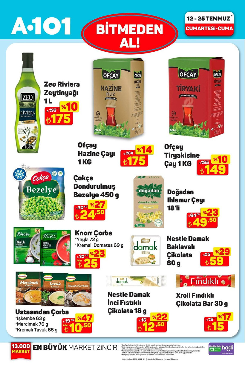 A101 18-24 TEMMUZ 2025 HAFTANIN FIRSATLARI: A101'de hangi ürünler indirime girecek? - Resim: 11