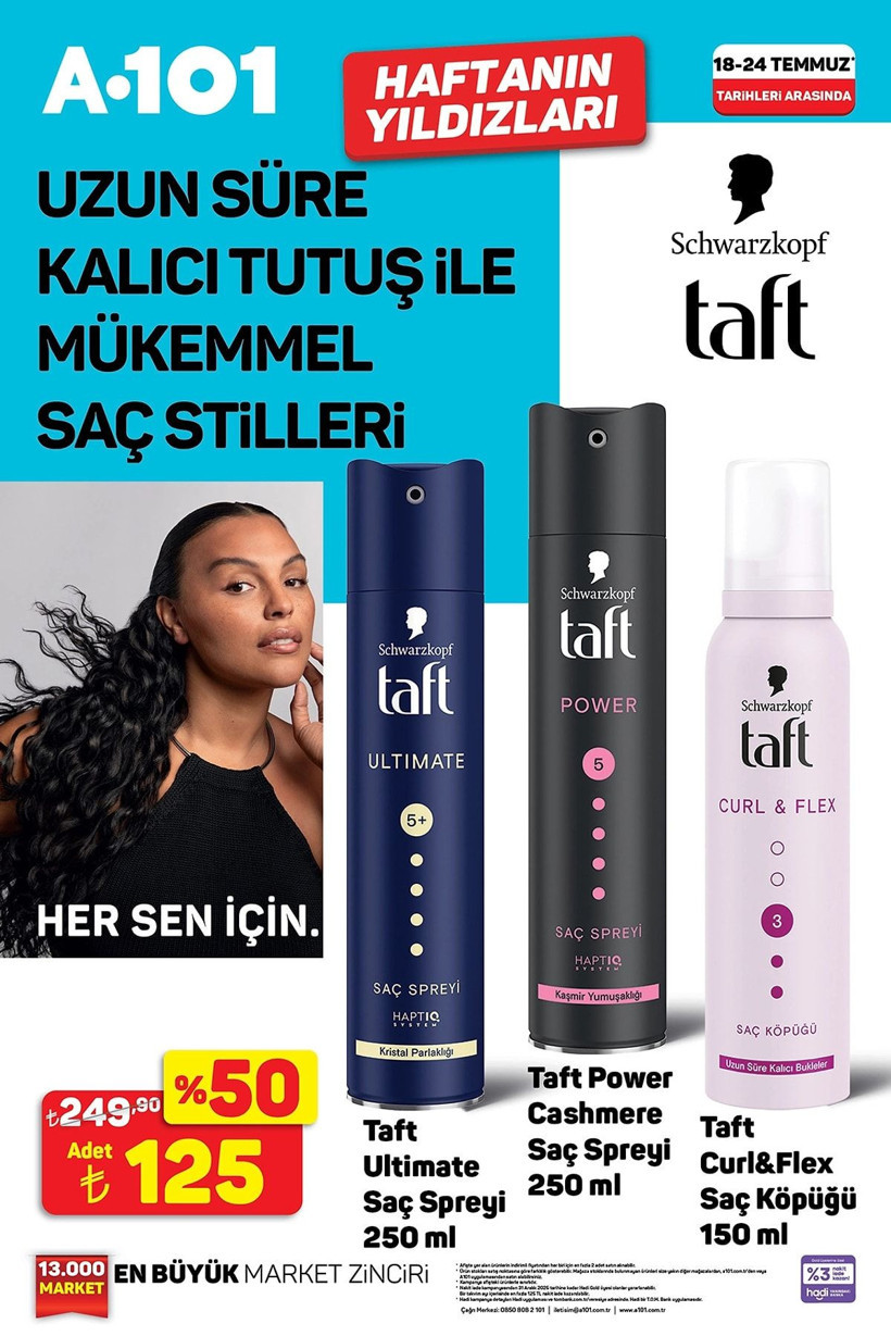 A101 18-24 TEMMUZ 2025 HAFTANIN FIRSATLARI: A101'de hangi ürünler indirime girecek? - Resim: 5