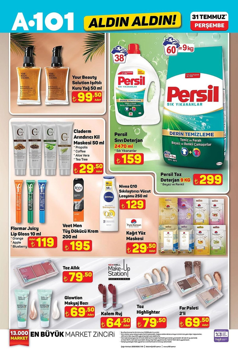 A101 31 TEMMUZ 205 ALDIN ALDIN KATALOĞU: A101'e çift kişilik yatak geliyor! - Resim: 12