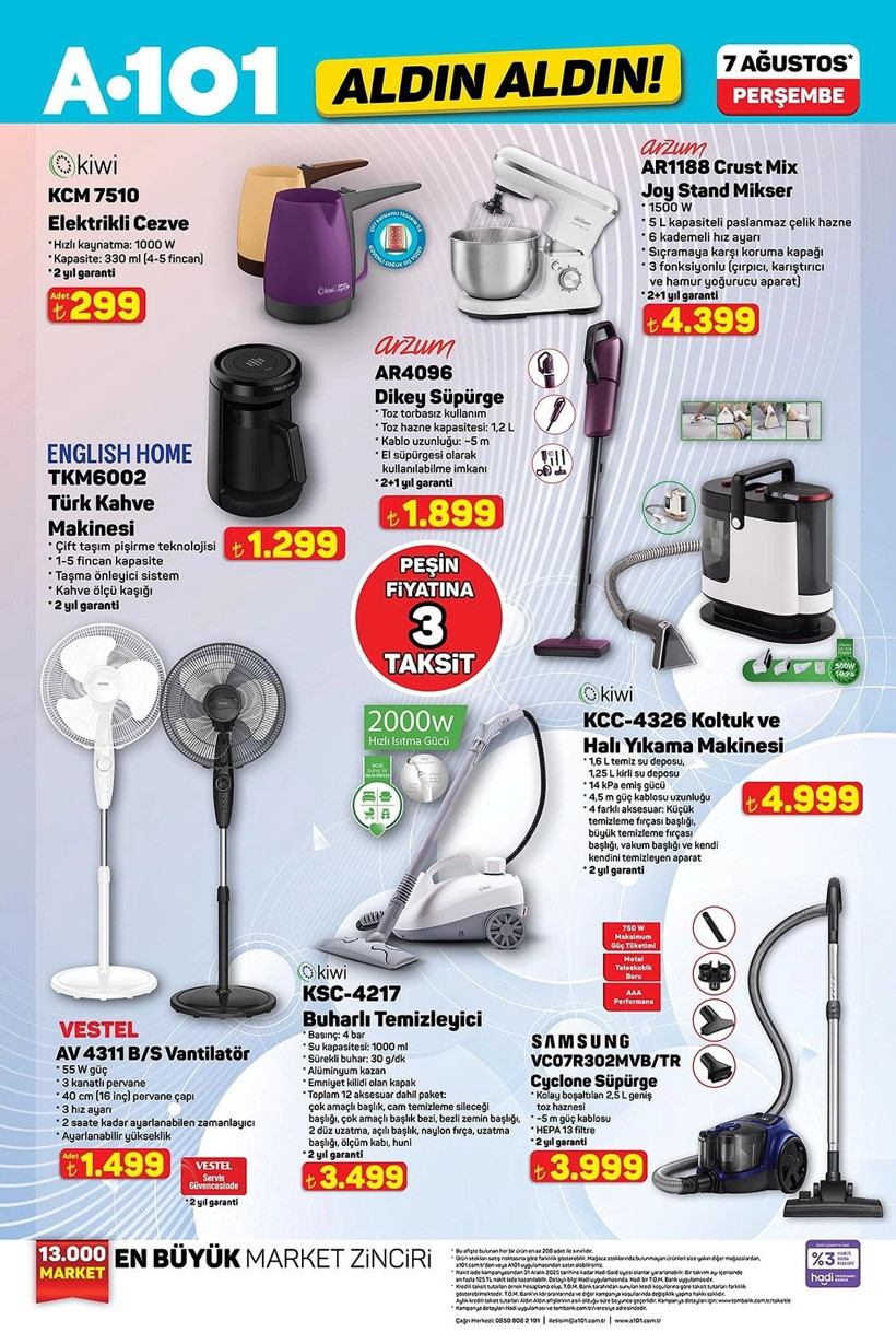 A101 7 AĞUSTOS 2025 ALDIN ALDIN KATALOĞU: A101'e elektrikli moped geliyor! - Resim: 4