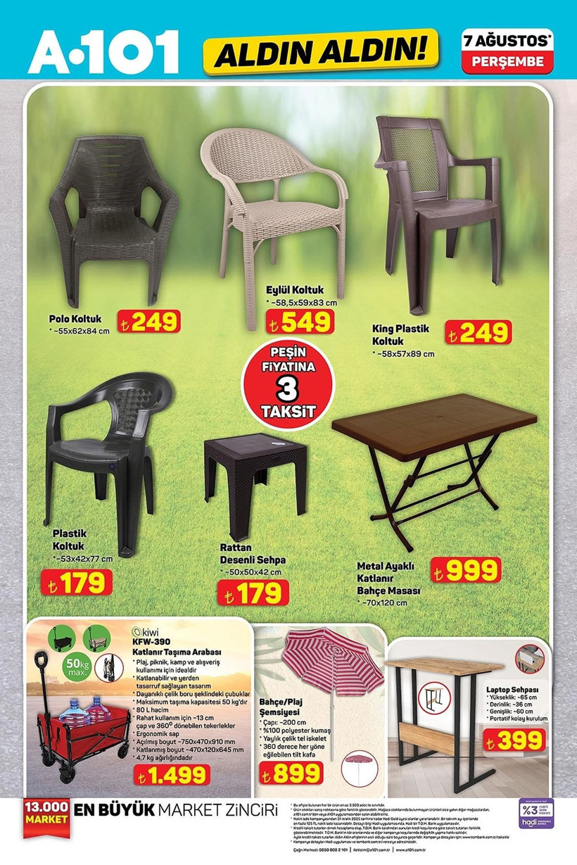 A101 7 AĞUSTOS 2025 ALDIN ALDIN KATALOĞU: A101'e elektrikli moped geliyor! - Resim: 9