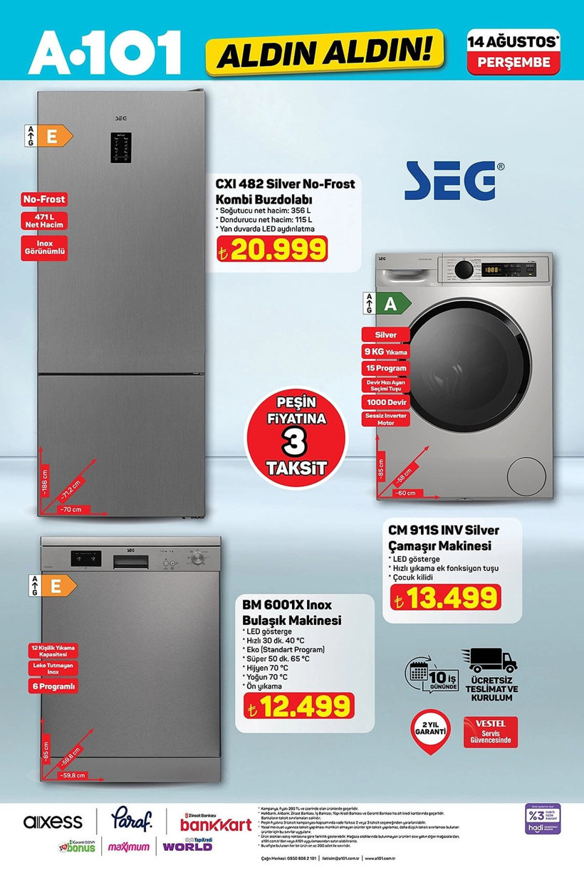 A101 14 AĞUSTOS 2025 AKTÜEL KATALOĞU: A101'e katlanır langırt masası geliyor! - Resim: 4