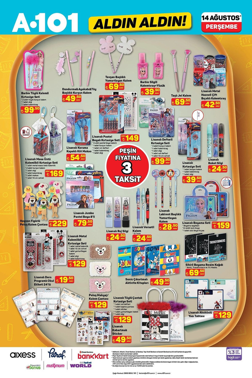 A101 14 AĞUSTOS 2025 AKTÜEL KATALOĞU: A101'e katlanır langırt masası geliyor! - Resim: 6