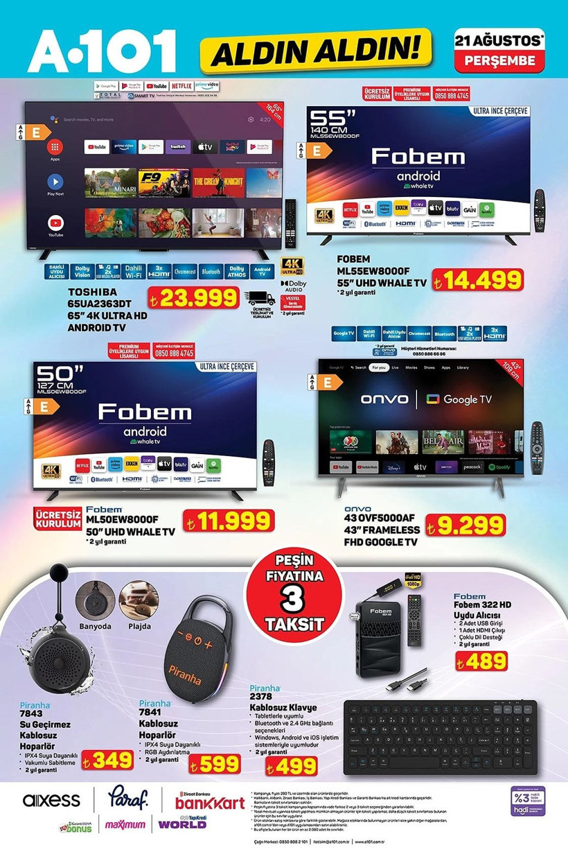 A101 21 AĞUSTOS 2025 AKTÜEL KATALOĞU: A101'e overlok makinesi geliyor! - Resim: 2