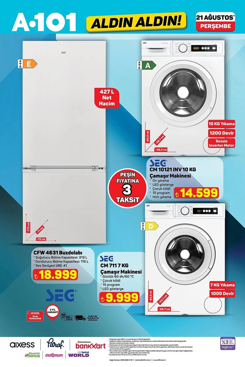 A101 21 AĞUSTOS 2025 AKTÜEL KATALOĞU: A101'e overlok makinesi geliyor! - Resim: 3