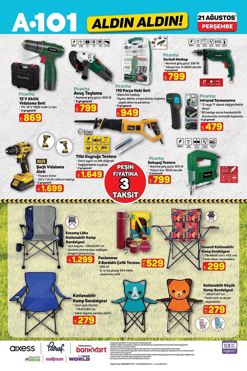 A101 21 AĞUSTOS 2025 AKTÜEL KATALOĞU: A101'e overlok makinesi geliyor! - Resim: 7
