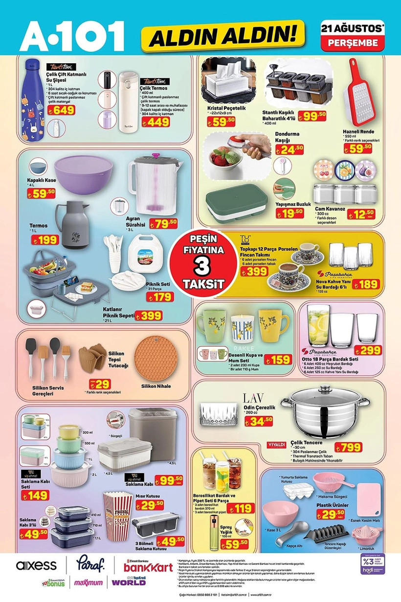 A101 21 AĞUSTOS 2025 AKTÜEL KATALOĞU: A101'e overlok makinesi geliyor! - Resim: 8