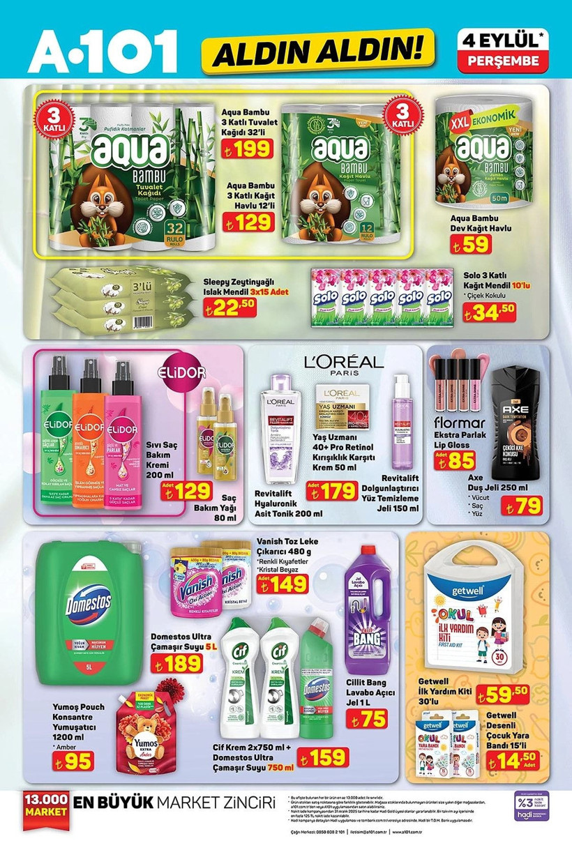 A101 4 EYLÜL 2025 ALDIN ALDIN KATALOĞU: A101'e elektrikli araç geliyor! - Resim: 11