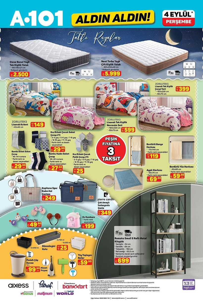 A101 4 EYLÜL 2025 ALDIN ALDIN KATALOĞU: A101'e elektrikli araç geliyor! - Resim: 8