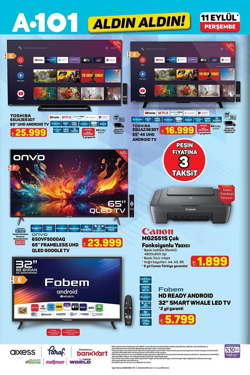 A101 11 EYLÜL 2025 ALDIN ALDIN KATALOĞU: A101'e çok fonksiyonlu yazıcı geliyor! - Resim: 4