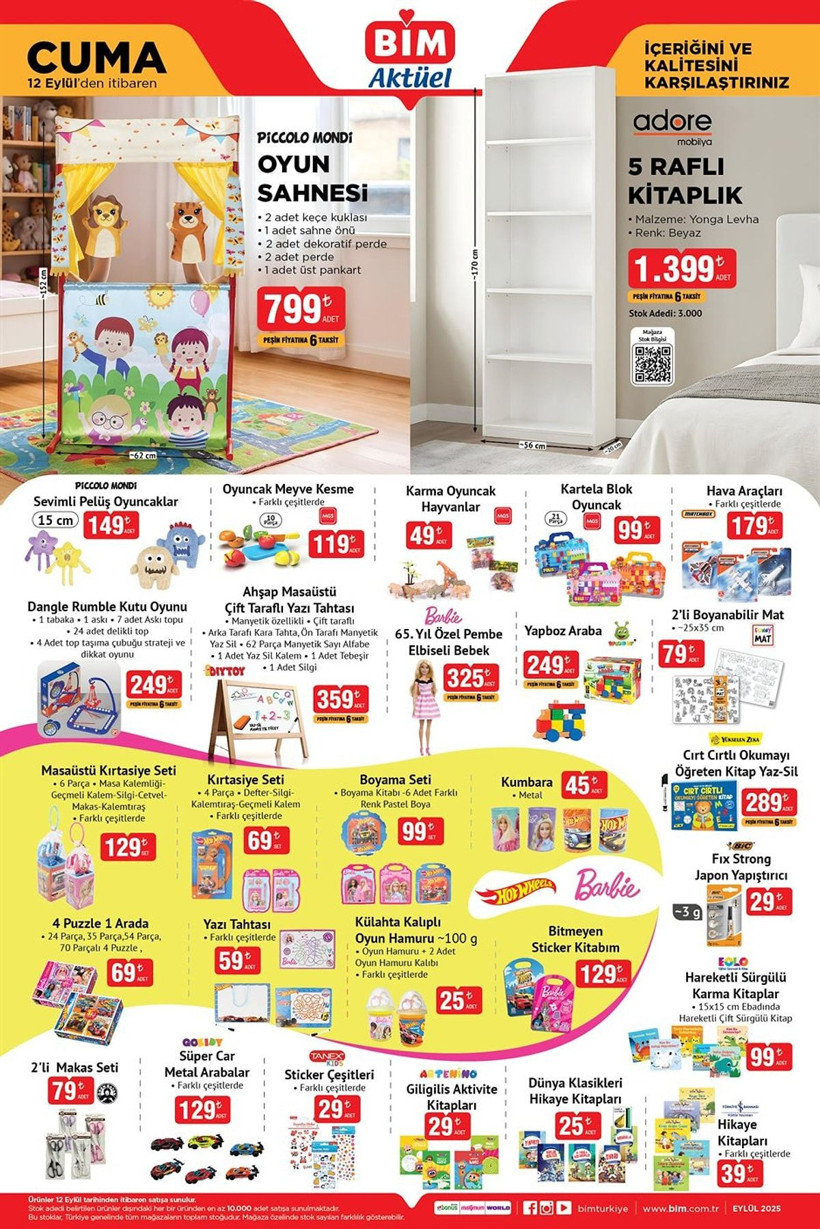 BİM 9-12 EYLÜL 2025 AKTÜEL KATALOĞU: BİM'e cep telefonu geliyor! - Resim: 7