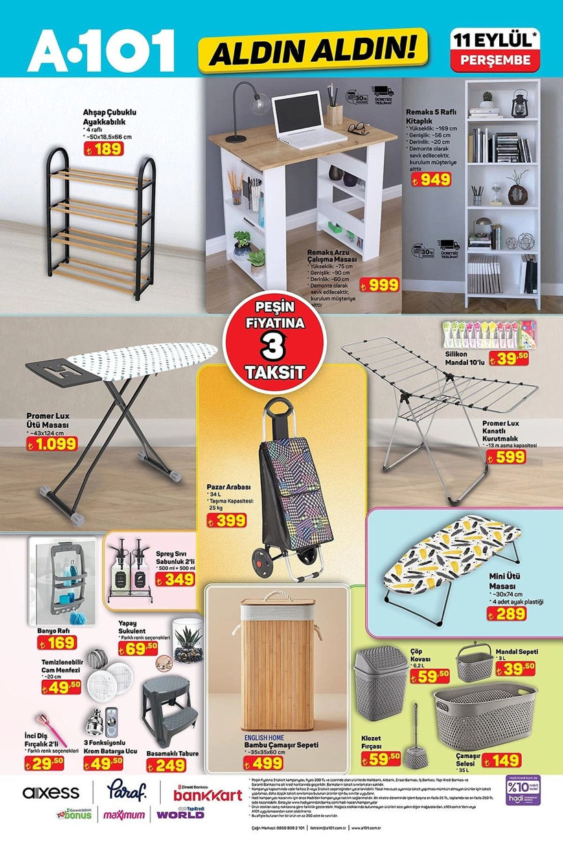 A101 11 EYLÜL 2025 ALDIN ALDIN KATALOĞU: A101'e çok fonksiyonlu yazıcı geliyor! - Resim: 7