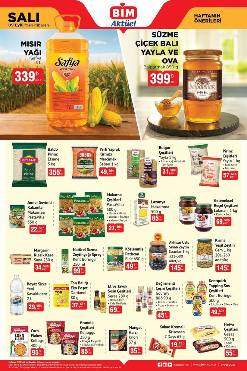 BİM 9 EYLÜL 2025 AKTÜEL KATALOĞU: BİM'de hangi ürünler indirimli? - Resim: 4