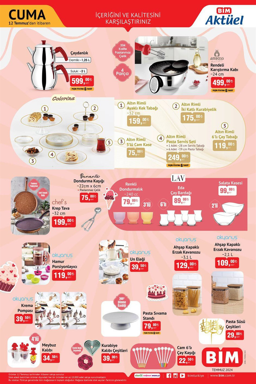 12 TEMMUZ BİM AKTÜEL: Playstation 4 raflarda! Bu hafta BİM'de neler var? (BİM 12 TEMMUZ KATALOG) - Resim: 7