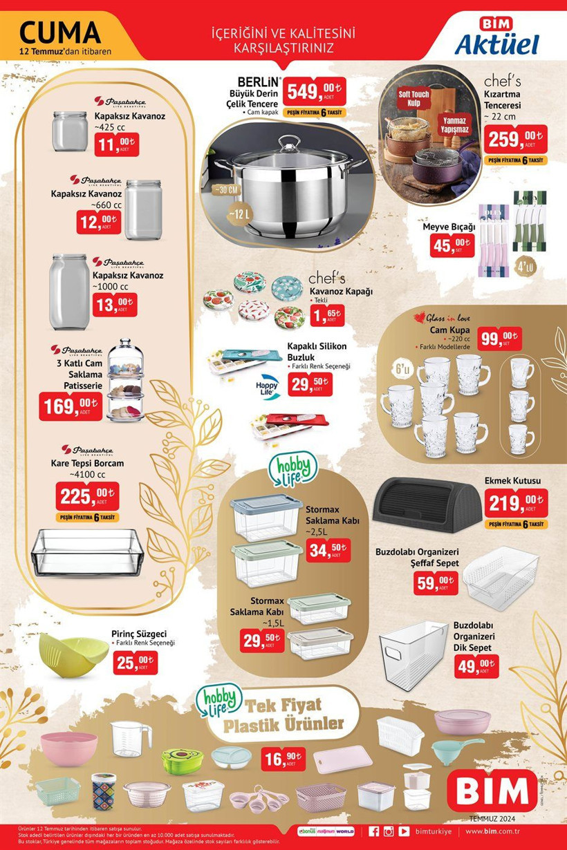 12 TEMMUZ BİM AKTÜEL: Playstation 4 raflarda! Bu hafta BİM'de neler var? (BİM 12 TEMMUZ KATALOG) - Resim: 8