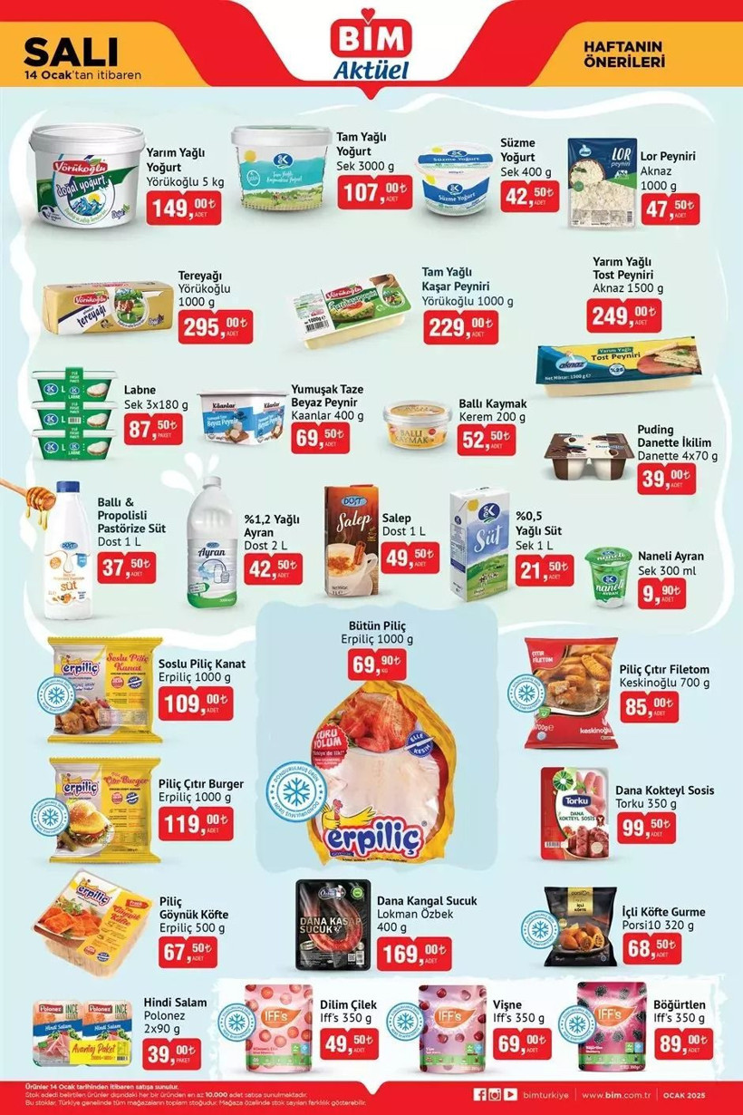 BİM AKTÜEL KATALOĞU! 14-15-17 Ocak tarihlerinde BİM'e hangi ürünler geliyor? - Resim: 2