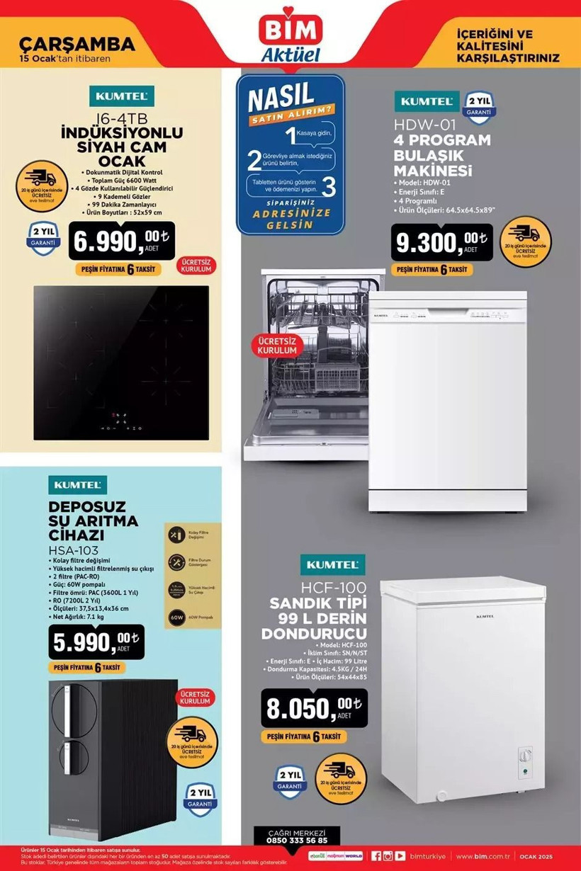 BİM AKTÜEL KATALOĞU! 14-15-17 Ocak tarihlerinde BİM'e hangi ürünler geliyor? - Resim: 5