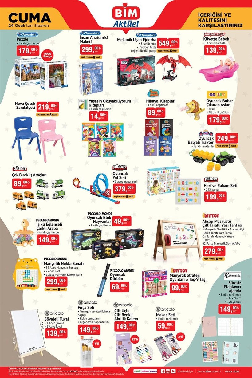 BİM AKTÜEL KATALOĞU: 21-22-24 Ocak 2025 tarihlerinde BİM'e hangi ürünler geliyor? - Resim: 10