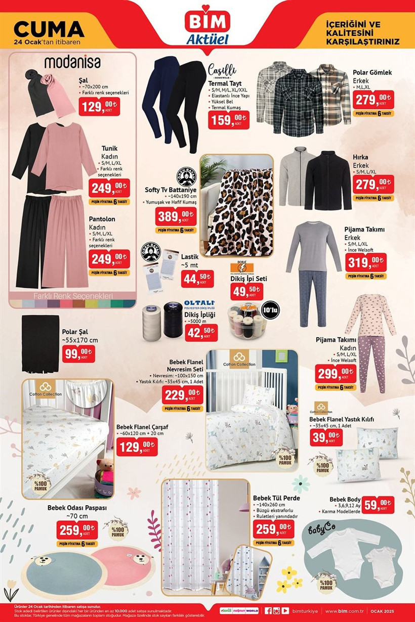 BİM AKTÜEL KATALOĞU: 21-22-24 Ocak 2025 tarihlerinde BİM'e hangi ürünler geliyor? - Resim: 7
