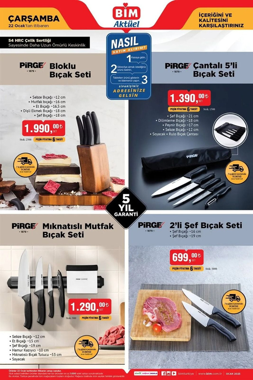 BİM'e Beyaz Eşya Geliyor! BİM 22 OCAK 2025 AKTÜEL KATALOĞU - Resim: 2