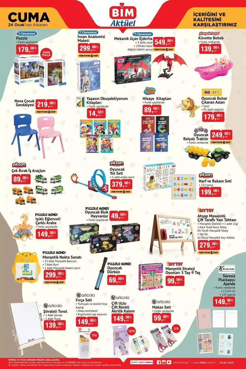 BİM AKTÜEL KATALOĞU YAYIMDA! 24 Ocak 2025 tarihinde BİM'e hangi ürünler geliyor? - Resim: 4
