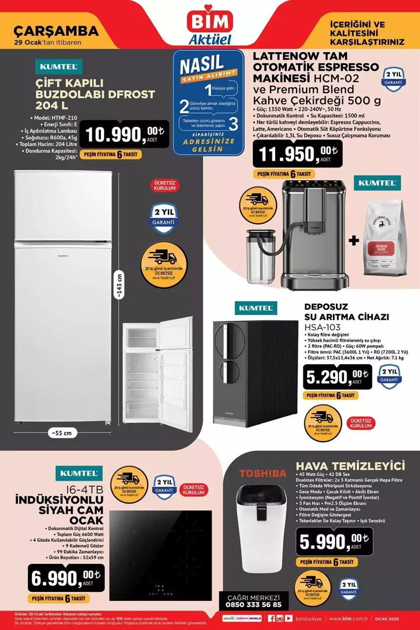 BİM AKTÜEL KATALOĞU YAYIMLANDI! 28-29-31 Ocak 2025 tarihlerinde BİM'e hangi ürünler geliyor? - Resim: 4