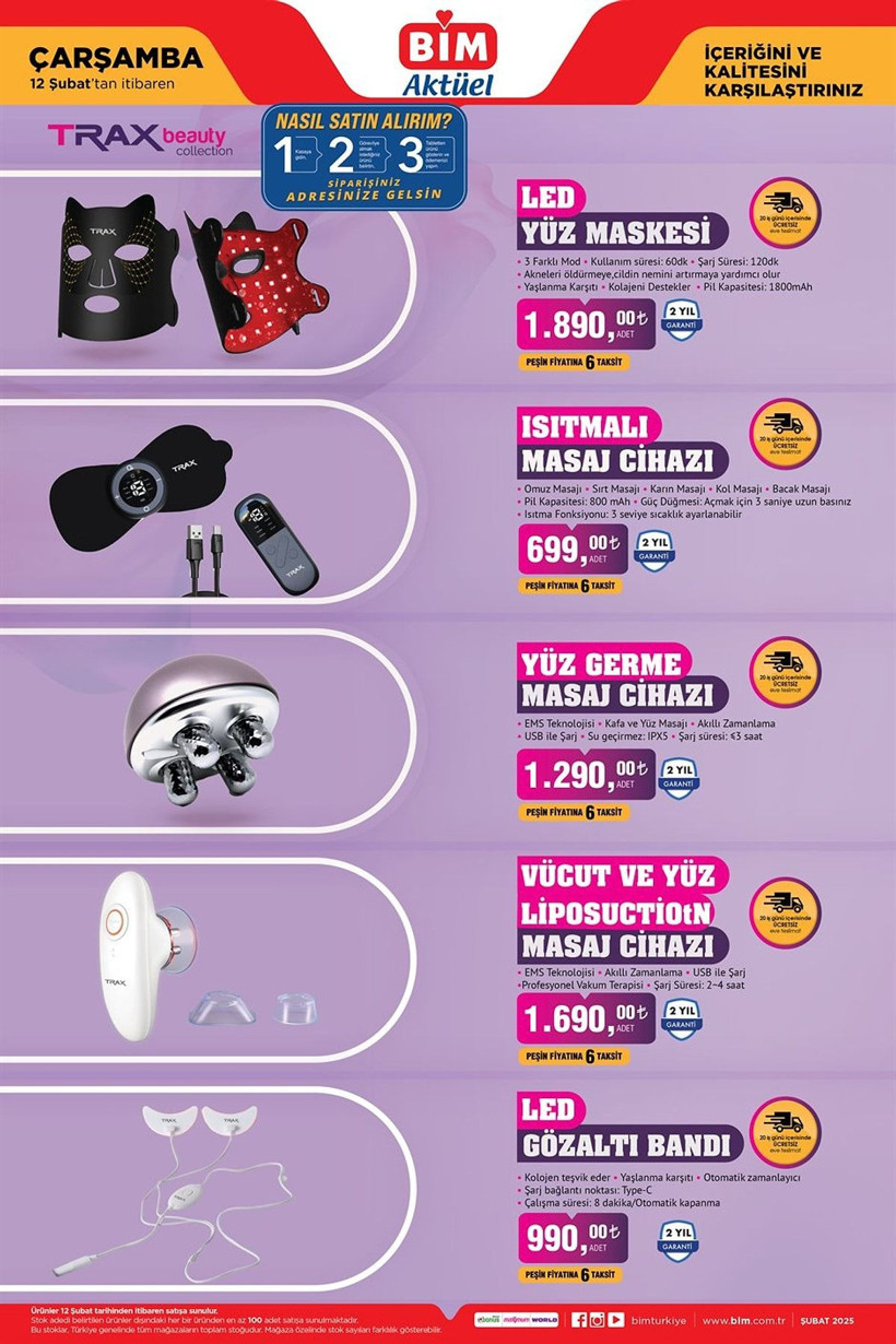 BİM 11-14 ŞUBAT 2025 AKTÜEL KATALOĞU YAYIMDA: BİM'e Full Otomatik Kahve Makinesi geliyor! - Resim: 8