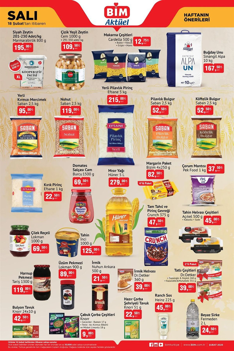 BİM 18-19-21 ŞUBAT 2025 AKTÜEL KATALOĞU: BİM'e Çift Kişilik Yatak Geliyor! - Resim: 2