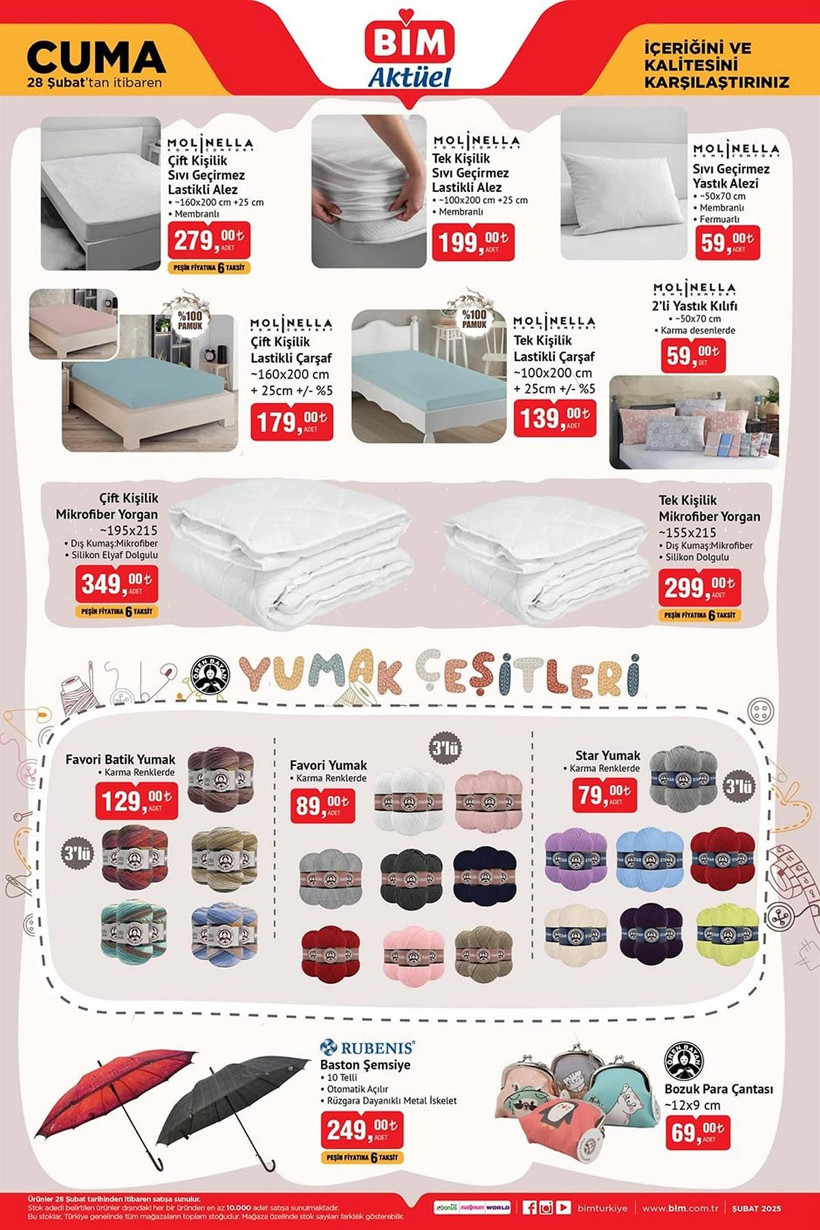 BİM 25-26-28 ŞUBAT 2025 AKTÜEL KATALOĞU: BİM'e Air Fryer Geliyor! - Resim: 10