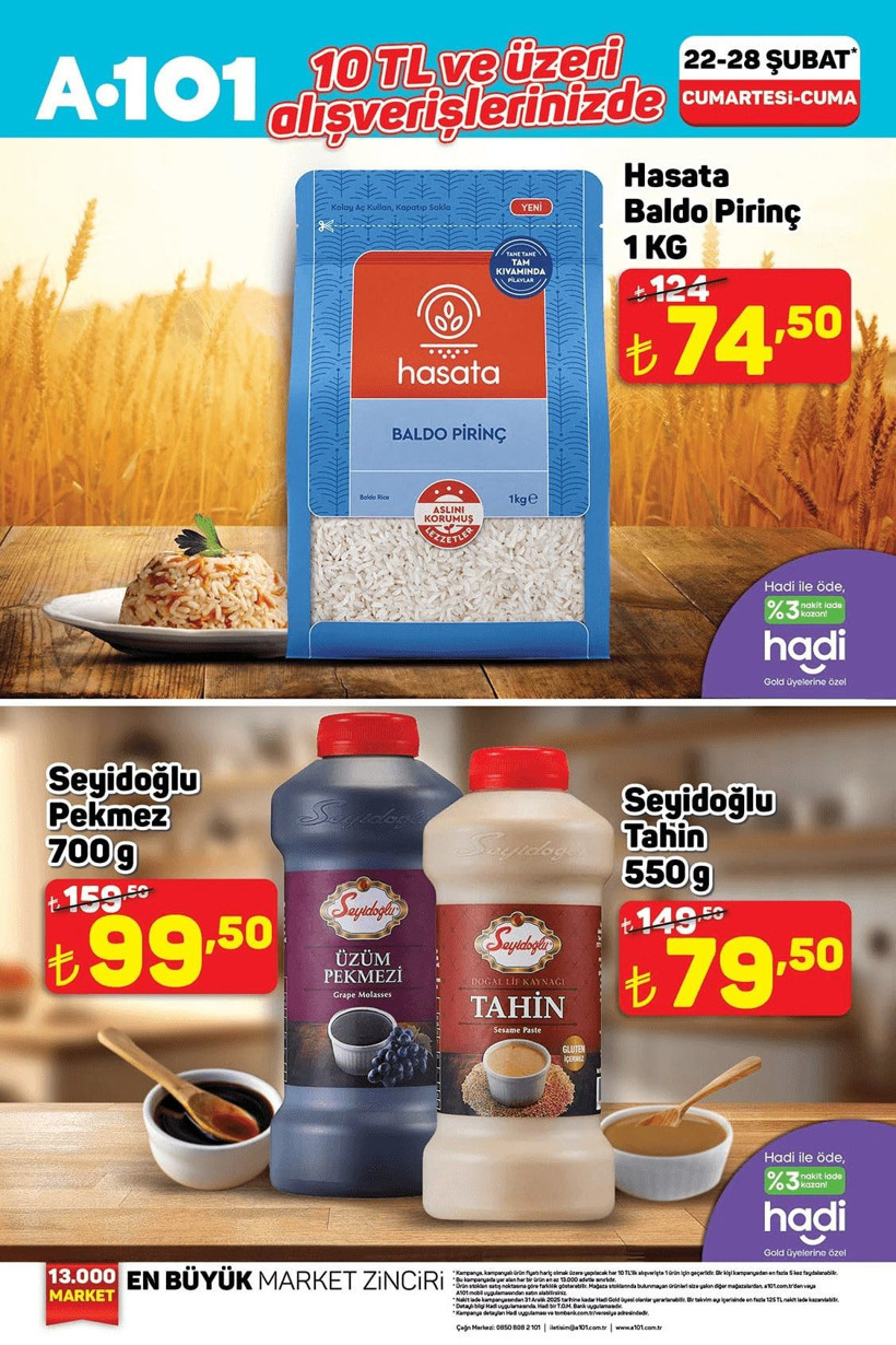 A101 HAFTANIN YILDIZLARI KATALOĞU: 22-28 Şubat 2025 Tarihlerinde A101'de Hangi Ürünler İndirimli? - Resim: 3