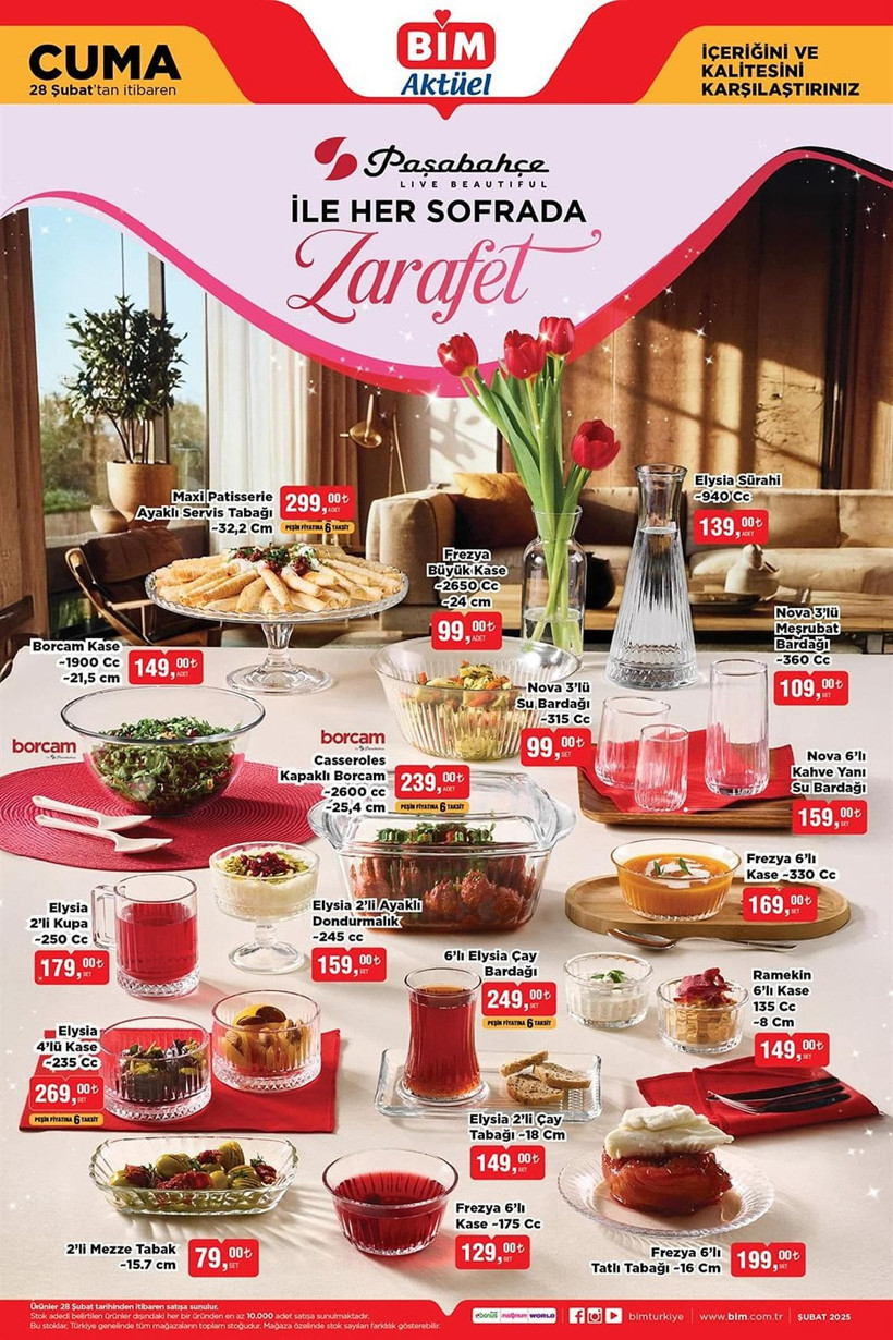 BİM 25-26-28 ŞUBAT 2025 AKTÜEL KATALOĞU: BİM'e Air Fryer Geliyor! - Resim: 9